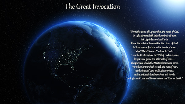 The Great Invocation: Manifest the Divine Plan